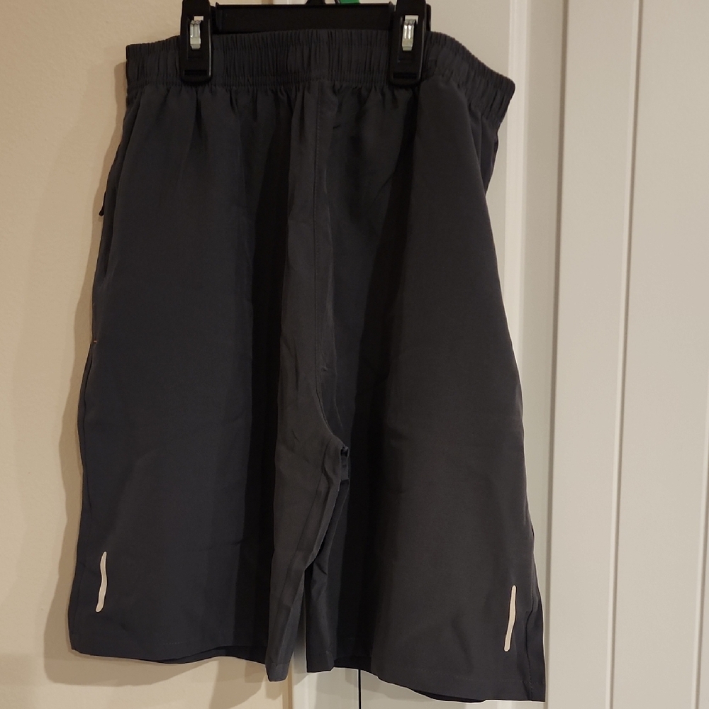 Men's Gray Athletic Shorts